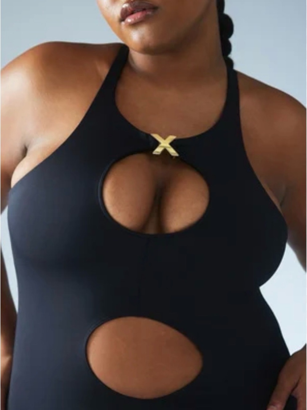Savage X Fenty Black Cutout Jumpsuit - Picture 2 of 9